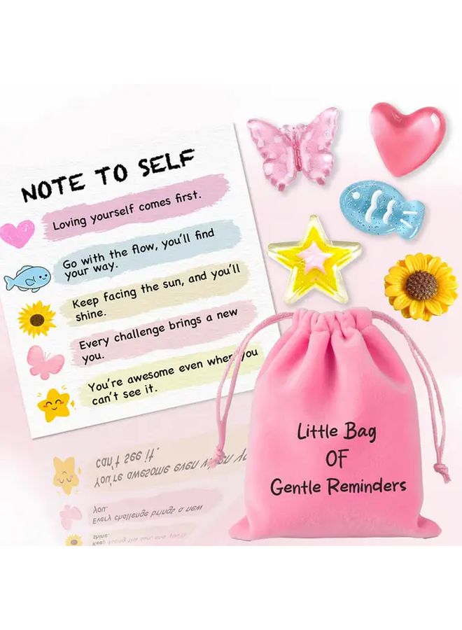 Gentle Reminder Gift Bags 6 Pack for Adults Cute Charms Party Favors - Image 1