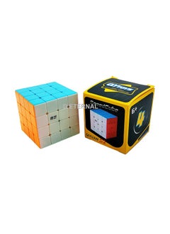 D ETERNAL D ETERNAL QiYi Qiyuan S2 4x4x4 High Speed Sticker-Less Cube Puzzle for 14 Years and Up (New Version S2)  - Image 1