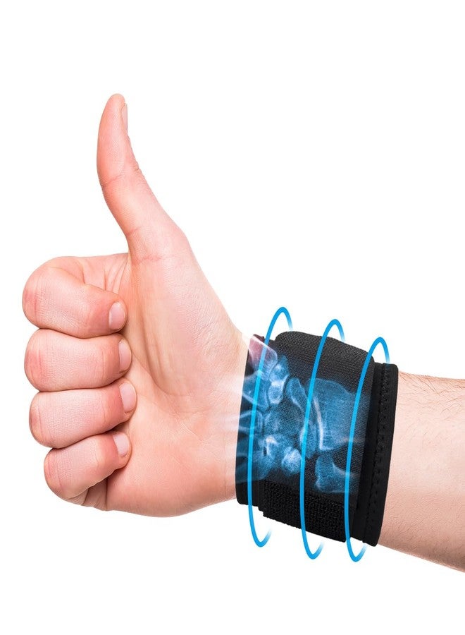 FENGJIDA Wrist Brace Carpal Tunnel 2 Pack - Upgraded 18.3" Extra Long Wrist Support & Wrist Splint for Men & Women, Breathable Wrist Brace for Carpal Tunnel, Anti-Chafe Sport Wrist Wraps & Hand Brace for Arthritis Pain and Support, Weightlifting - Image 1