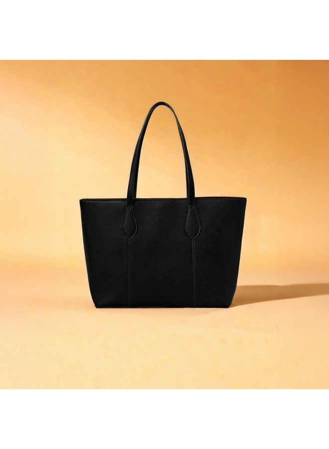 Accessorize London Women's Black Laptop Tote Bag - Image 3