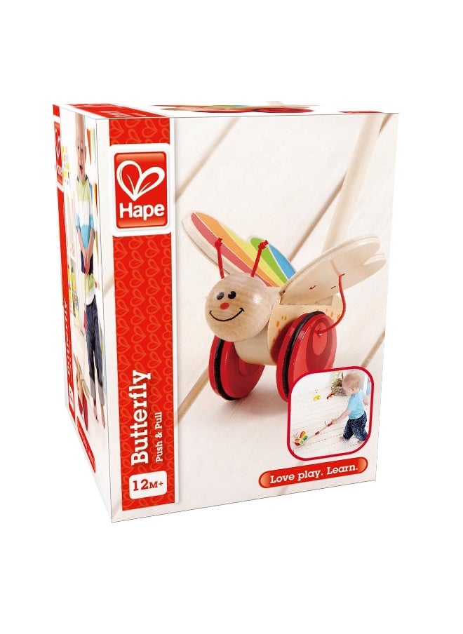 Hape Hape Butterfly Push & Pull Toy  - Image 3