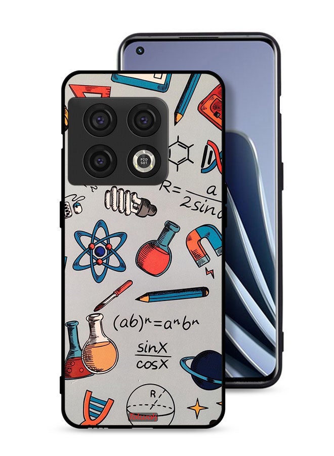 Tolwak OnePlus 10 Pro 5G Protective Case Cover Science Tags - Image 1