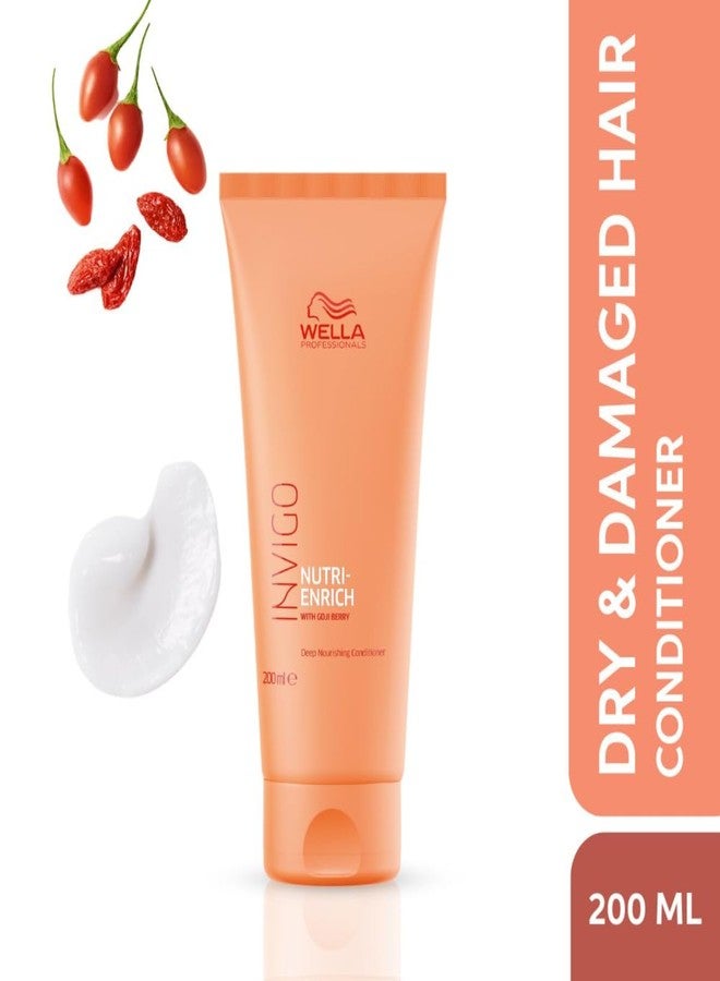 ويلّا بروفيشنالز بلسم ويلا بروفيشنالز إنفيجو المغذي | ترطيب عميق للشعر الجاف والمجعد والتالف | 200 مل | مع توت غوجي وفيتامين هـ - Image 2