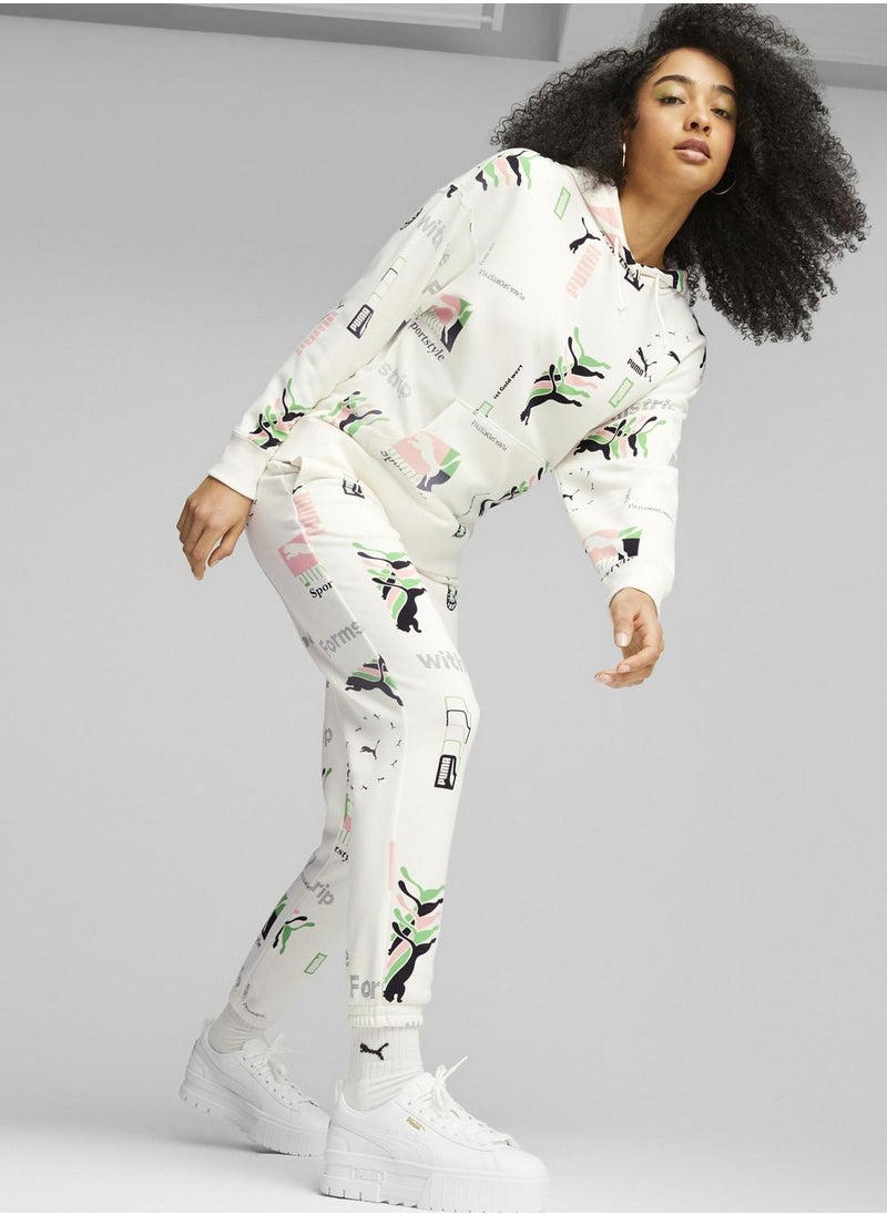 PUMA - Classics Aop Brand Love Hoodie - Image 1