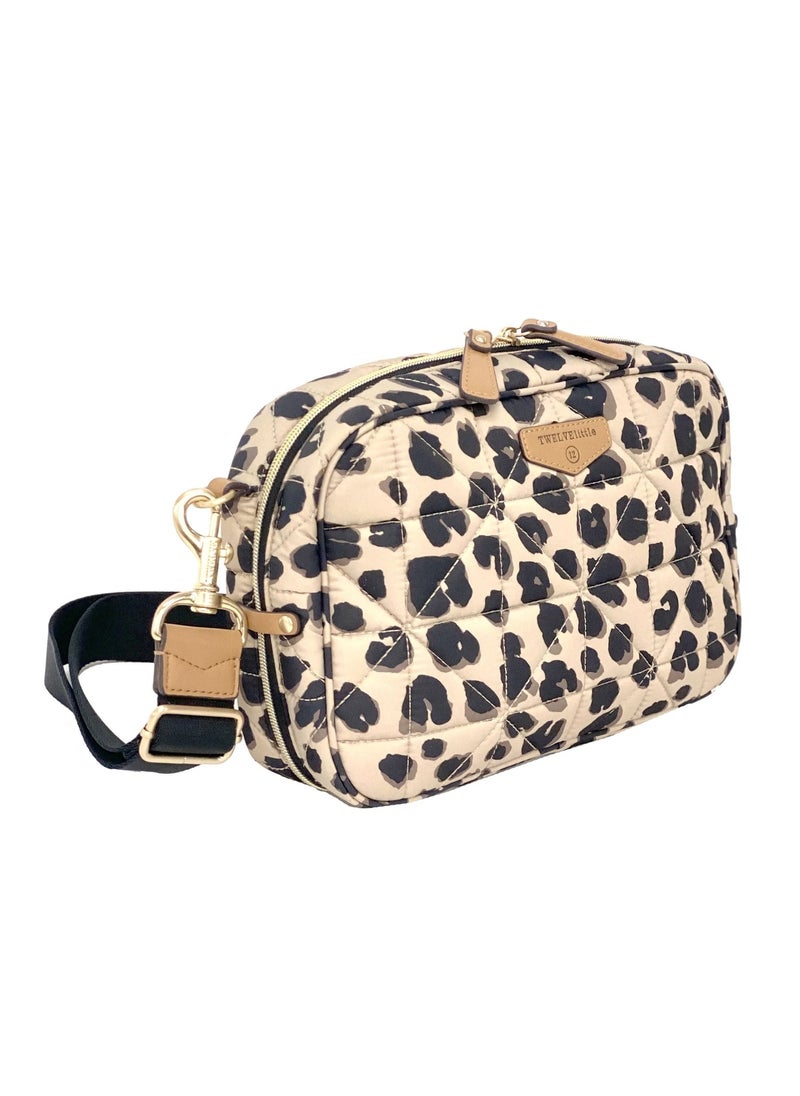 TWELVElittle - Twelvelittle Fashion Diaper Bag Clutch - Leopard - Image 1