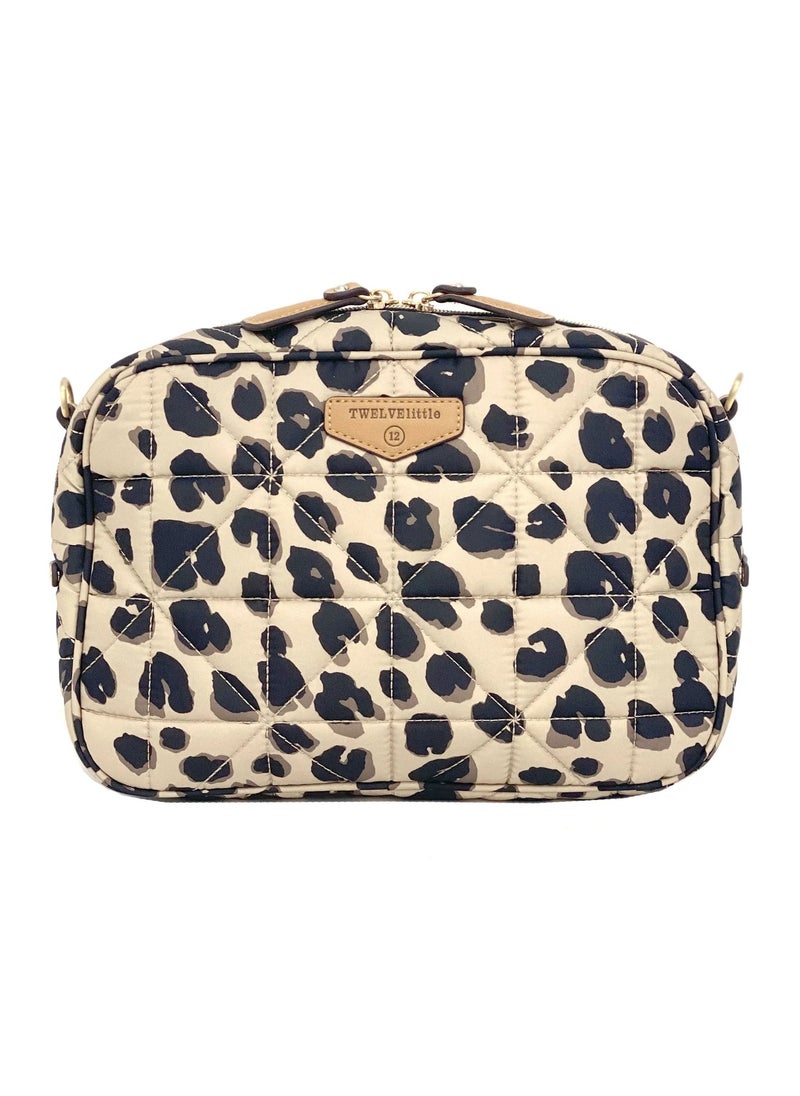 TWELVElittle - Twelvelittle Fashion Diaper Bag Clutch - Leopard - Image 1