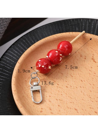 Simulation Sugar-Coated Berry Creative Mini Sugar-Coated Berry Funny Model Three-Color Ball Keychain Fun Food Play-Color:Sugar-Coated Berry-Door Buckle-Specifications:As Shown In The Figure - pzsku/ZA77ECAA97B47BAC7A8A6Z/45/1746223952/be731f96-309e-4741-9bd0-402fcff36249