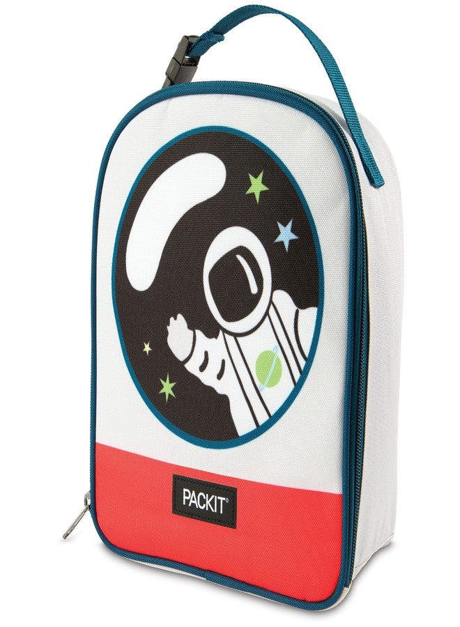 PackIt® Freezable Playtime Lunch Box, Spaceman, Built with EcoFreeze® Technology, Collapsible, Reusable, Zip Closure With Buckle Handle, Perfect for Keeping Lunches Fresh Large - Image 1