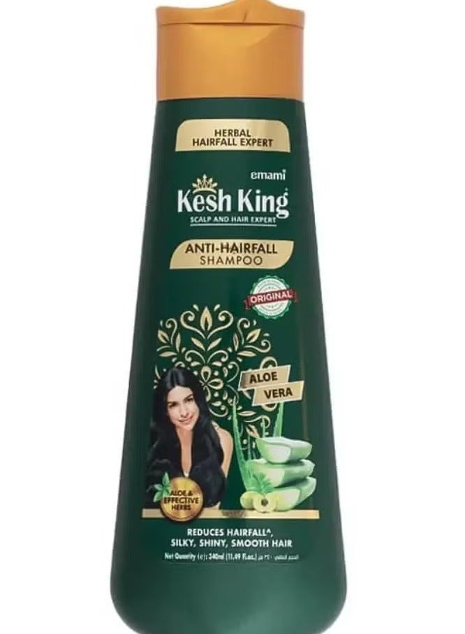 Kesh King Anti-Hair Loss Shampoo with Aloe Vera and 21 Herbs 200ml - Image 1