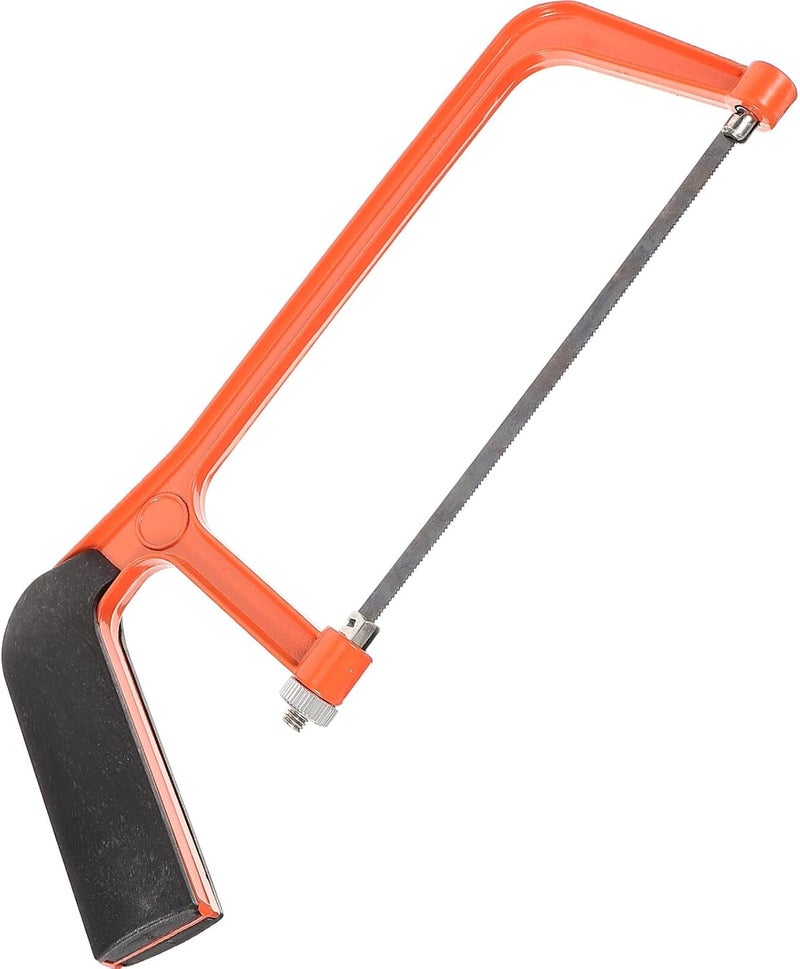 COLLBATH Mini Hacksaw Hand Saw with Aluminum Frame, 6-inch Compact Pruning Saw for Wood, Metal, and Plastic Cutting, Garden and DIY Tool for Home Use - Image 1