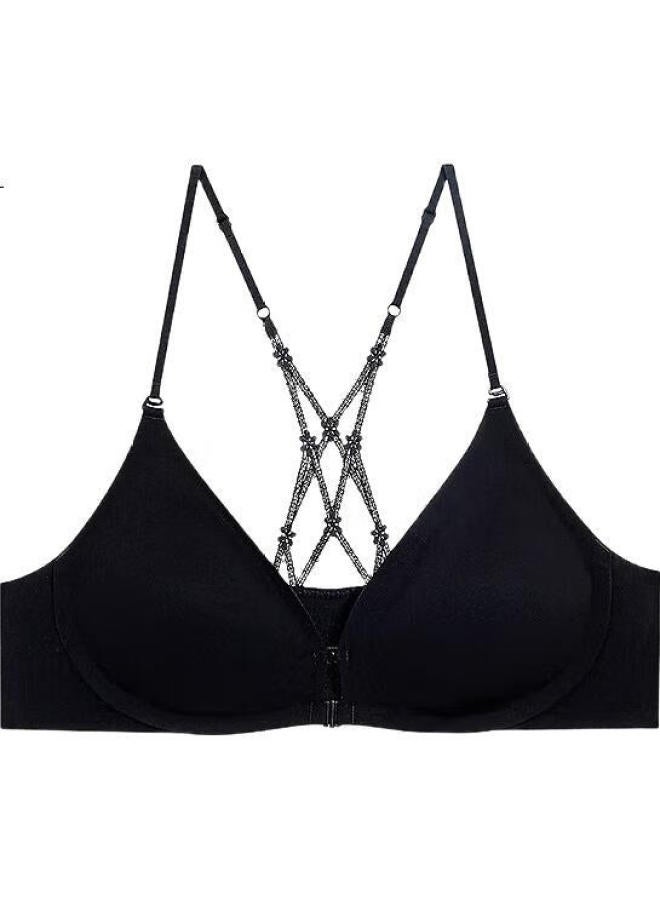 Aimer Women'S Summer Smooth Wireless Front Closure Thin Strap Backless Bra Am17B051 165 - Image 3
