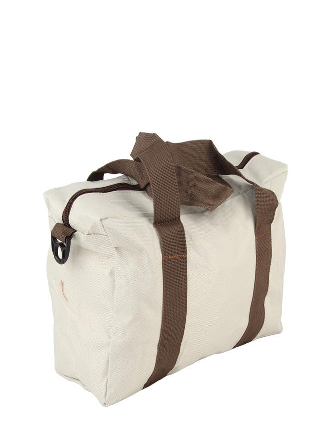 Hyuduo Large acity Wide Mouth Tool Bag, Heavy Duty Storage Case Handbag for Professionals (18in) - Image 2