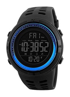 SKMEI SKMEI 1251 Men's Digital Sports Watch Silicone Rubber Strap Wristwatch - Blue  - Image 4