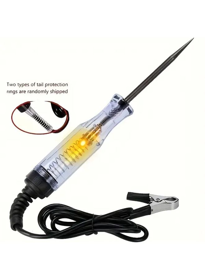 Black Voltage Tester Car Circuit Test Pen Probe Electrical Diagnostic Tool - Image 5