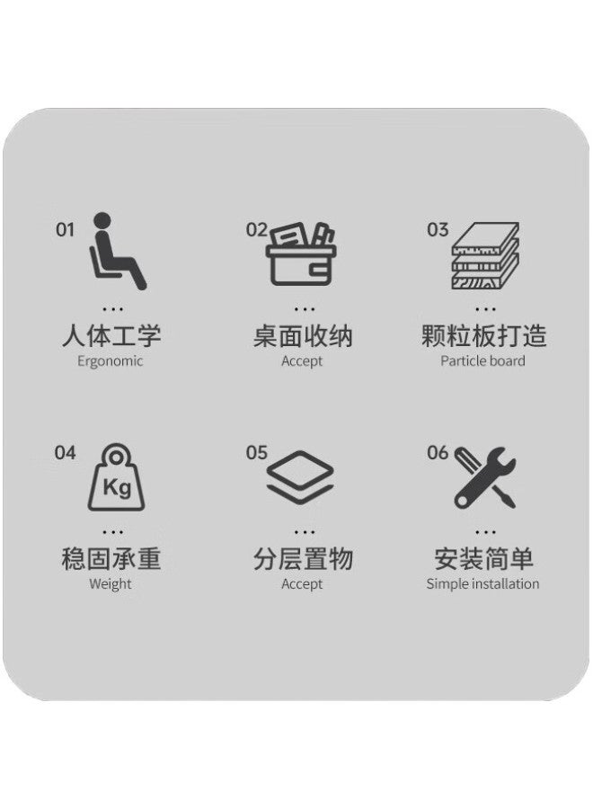 Atscore Monitor Stand Riser Computer Stand Riser Monitor Mount Desktop Computer Desk Stand Laptop Stand Desk Base Walnut Brown - Image 2