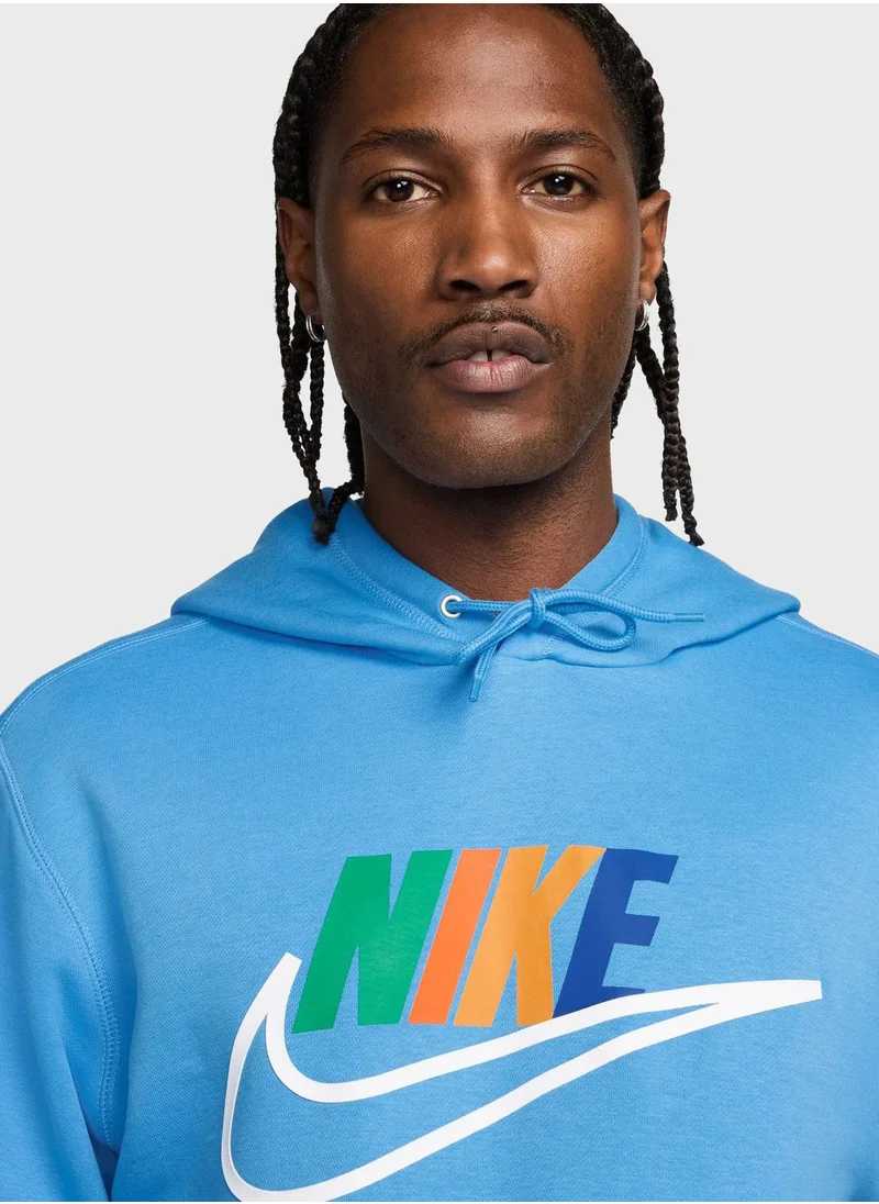 Nike Club Hdy Futura Block Hoodies
