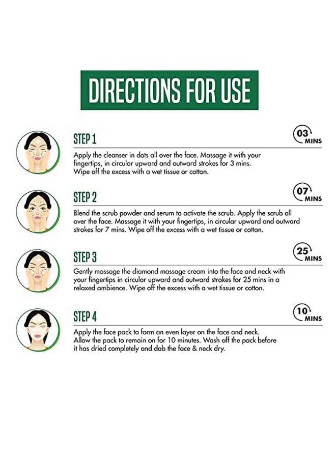 نيتشرز إيسنس مجموعة تفتيح الوجه الماسية المتقدمة 452 جم لبشرة مشرقة ومشرقة - Image 3