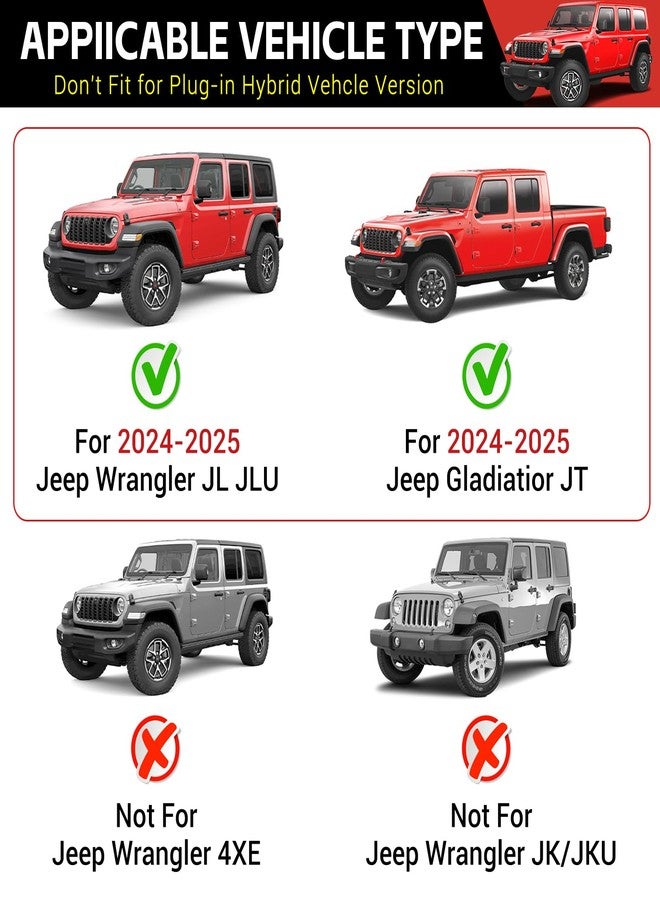 Utiiy Phone Mount Holder Fit for Jeep Wrangler JL (2024+ 4X4, Magnetic) - Image 2