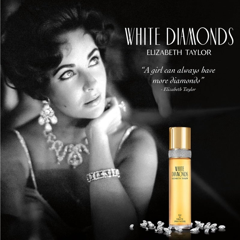 Elizabeth Taylor White Diamonds Women's Perfume, Long-Lasting Floral Fragrance, Eau de Toilette EDT Spray, Stocking Stuffer for Women, 0.5 fl oz - Image 4