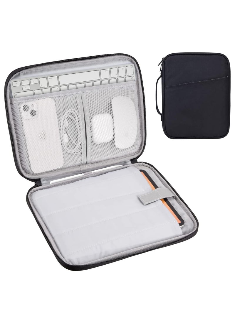 GUDOO Carrying Case Bag, Tablet Sleeve Case for 13 inch New iPad Pro 13 in M2 2024/iPad Air 13 in M2 2024, Galaxy Tab S9+/S8+ Protective Bag, Fit Apple Smart Keyboard  - Image 1