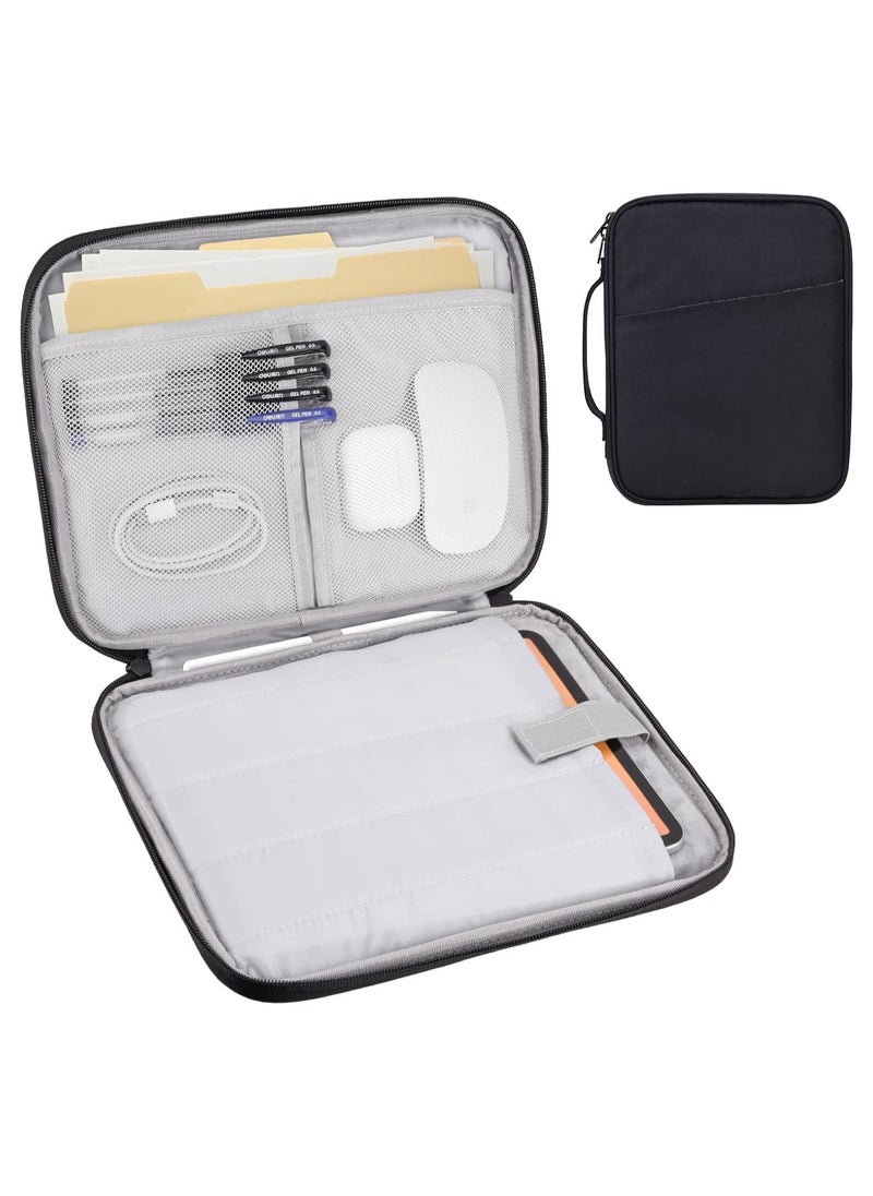 GUDOO Carrying Case Bag, Tablet Sleeve Case for 13 inch New iPad Pro 13 in M2 2024/iPad Air 13 in M2 2024, Galaxy Tab S9+/S8+ Protective Bag, Fit Apple Smart Keyboard  - Image 4