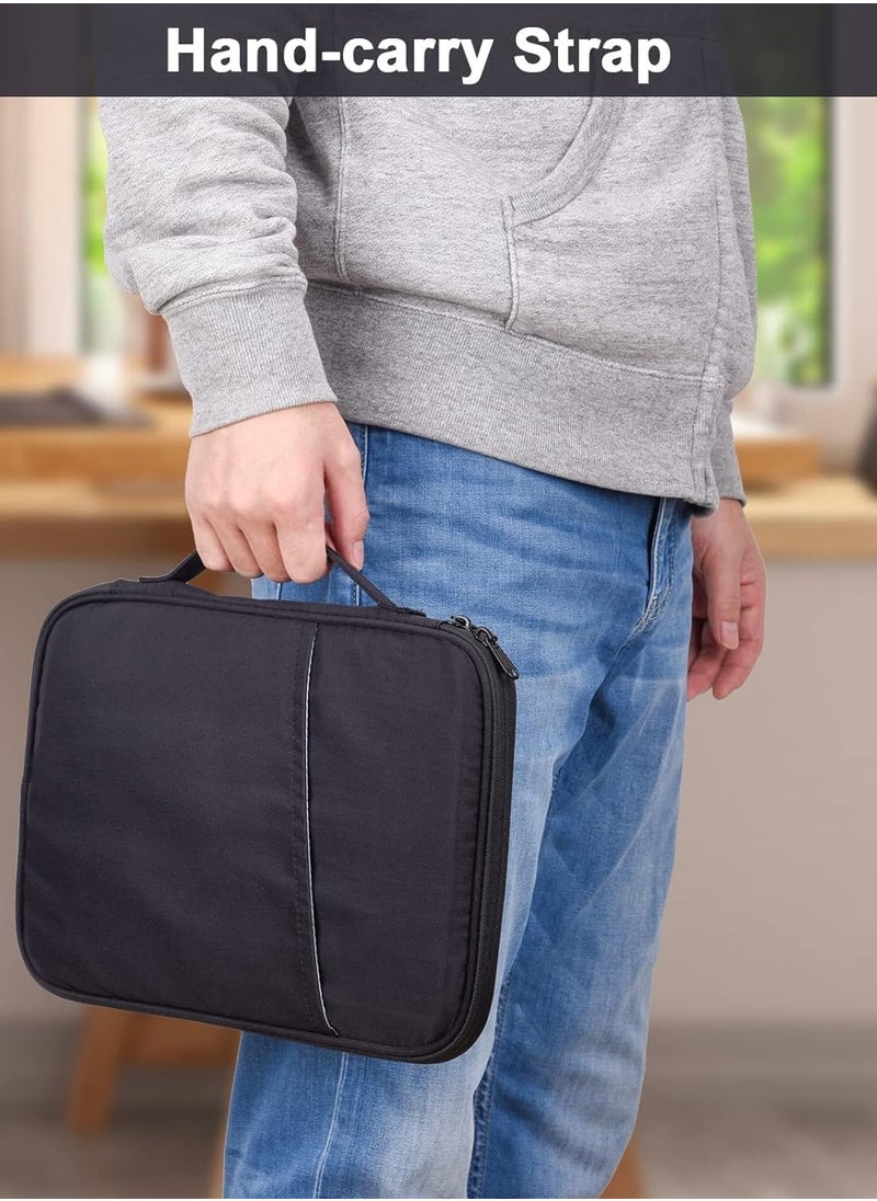 Carrying Case Bag, Tablet Sleeve Case for 13 inch New iPad Pro 13 in M2 2024/iPad Air 13 in M2 2024, Galaxy Tab S9+/S8+ Protective Bag, Fit Apple Smart Keyboard