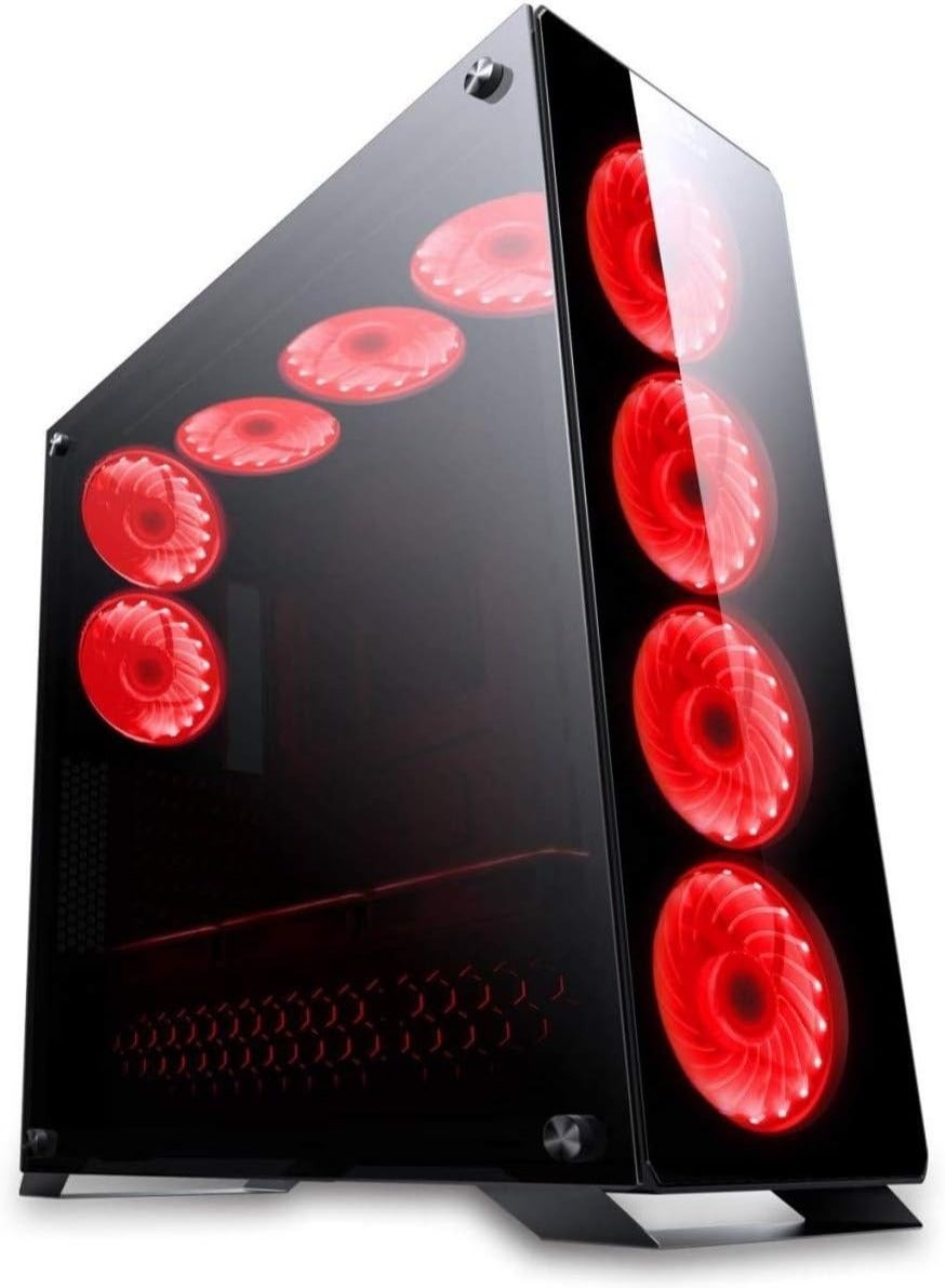REDRAGON GC-801 Ironhide RGB Gaming Case – Spacious 450 x 210 x 530 mm ...