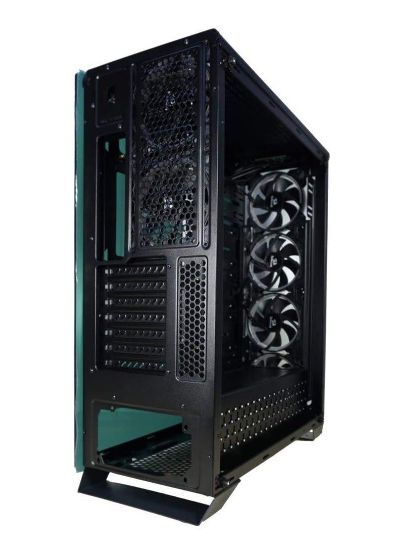 REDRAGON - GC-801 Ironhide RGB Gaming Case – Spacious 450 x 210 x 530 mm Design, Premium Build for Gamers, Stylish RGB Lighting, Excellent Airflow, Compatible with Standard Motherboards – Ideal for High-Performance Setups - Image 1