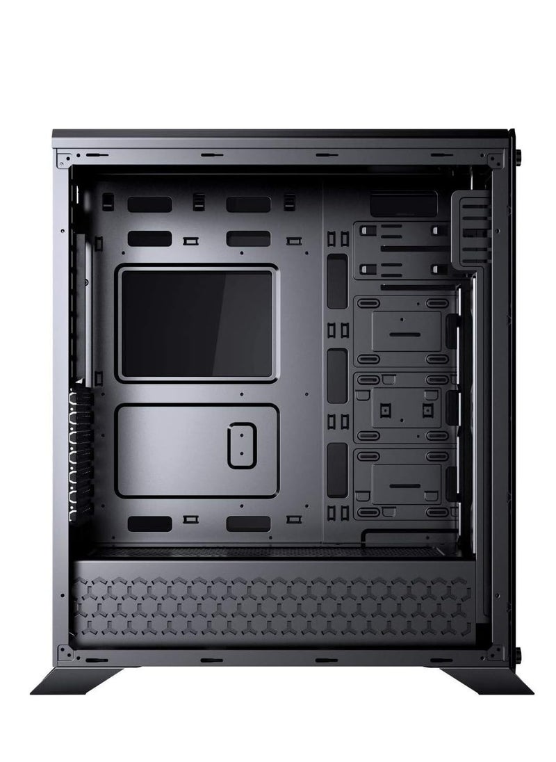 REDRAGON - GC-801 Ironhide RGB Gaming Case – Spacious 450 x 210 x 530 mm Design, Premium Build for Gamers, Stylish RGB Lighting, Excellent Airflow, Compatible with Standard Motherboards – Ideal for High-Performance Setups - Image 1