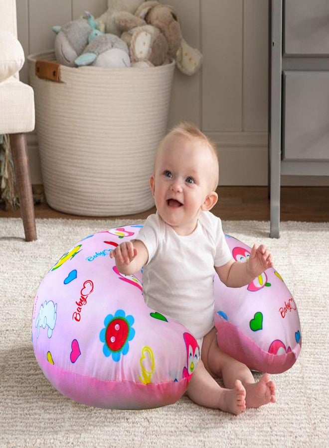 ParentsLap Gem Multipurpose Baby Feeding Nursing Cum Maternity Pillow for New Born (Pink) - Image 2