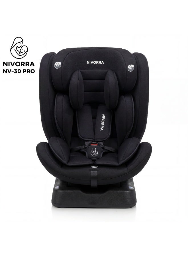 Nivorra Luxury All-in-One Baby Car Seat with  ISOFIX Safety System Certified for Infants to 12 Years - Image 2