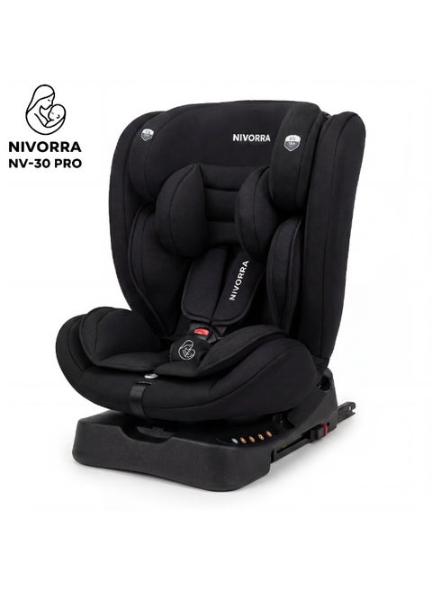Nivorra Luxury All-in-One Baby Car Seat with  ISOFIX Safety System Certified for Infants to 12 Years