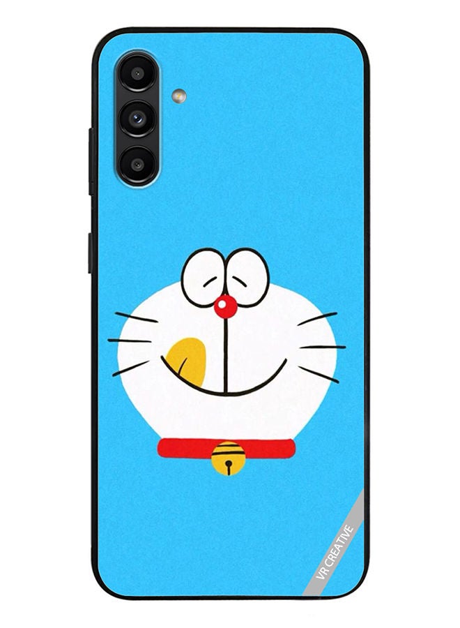 VR CREATIVE Protective Case Cover For Samsung Galaxy A13 5G Cryon Doremon Design Multicolour - Image 1