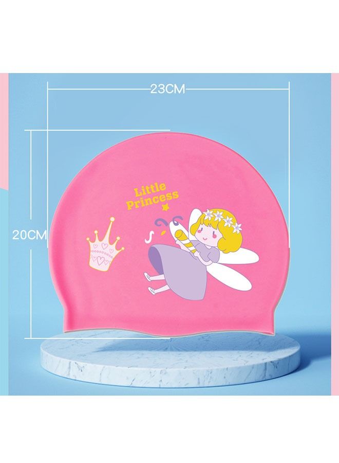 Ant Kids Swimming Cap Silicone Waterproof Swim Cap, Comfortable Swimming Hat for Long and Short Hair, 5-14 Kids Children Boys Girls Bathing Accessories - Image 2
