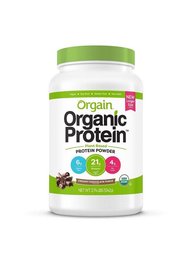 Orgain Protein Plant Based Powder Creamy Chocolate Fudge, 32 Oz