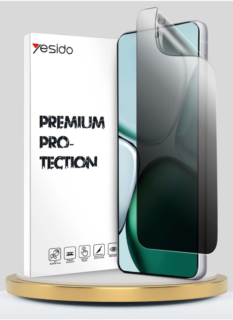 Yesido Honor X9c Smart 5G 2024 Yesido Premium Hydrogel Anti Spy / Anti Privacy Film Thin and Flexible Screen Protector (MSHFMP) - Clear  - Image 1