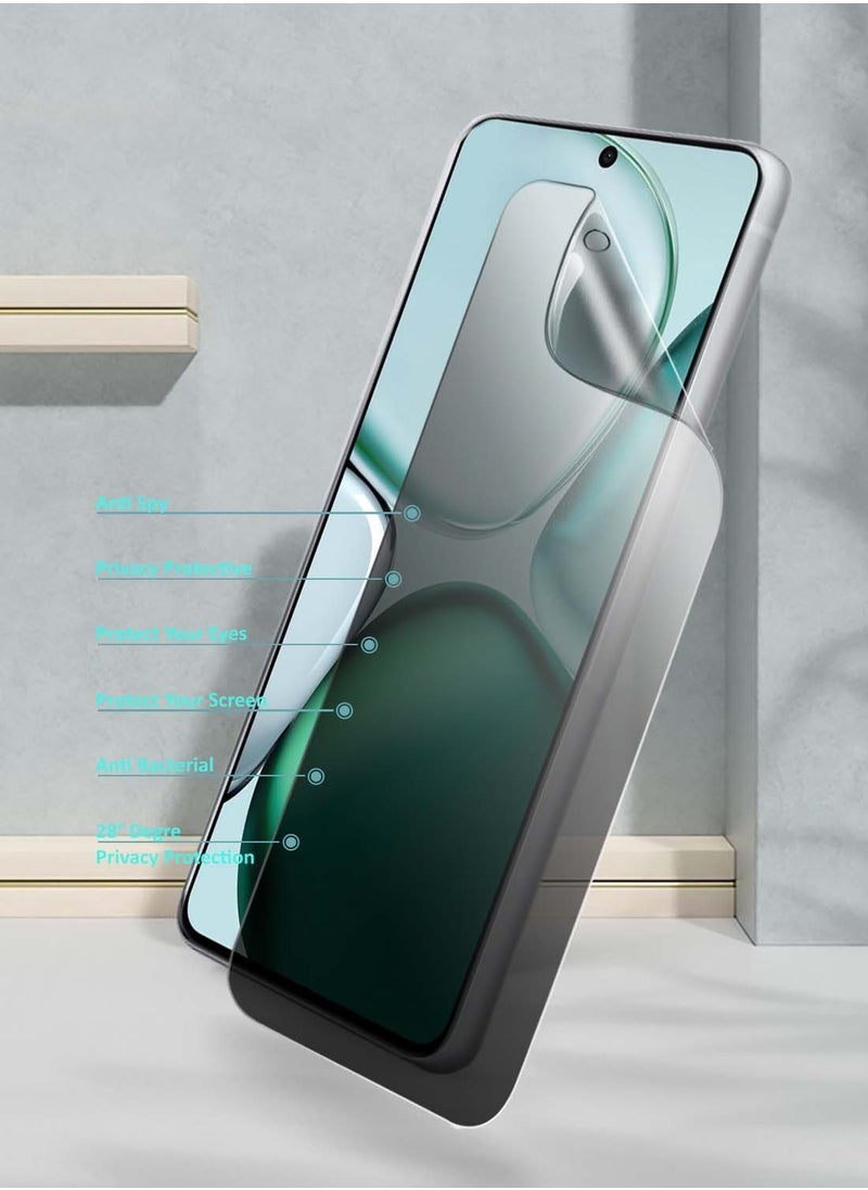 Yesido Honor X9c Smart 5G 2024 Yesido Premium Hydrogel Anti Spy / Anti Privacy Film Thin and Flexible Screen Protector (MSHFMP) - Clear  - Image 3