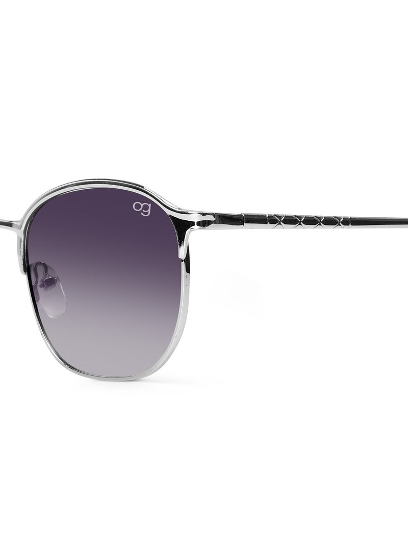 Woggles UV- Protected  Black Clubmaster Sunglasses  - Image 2