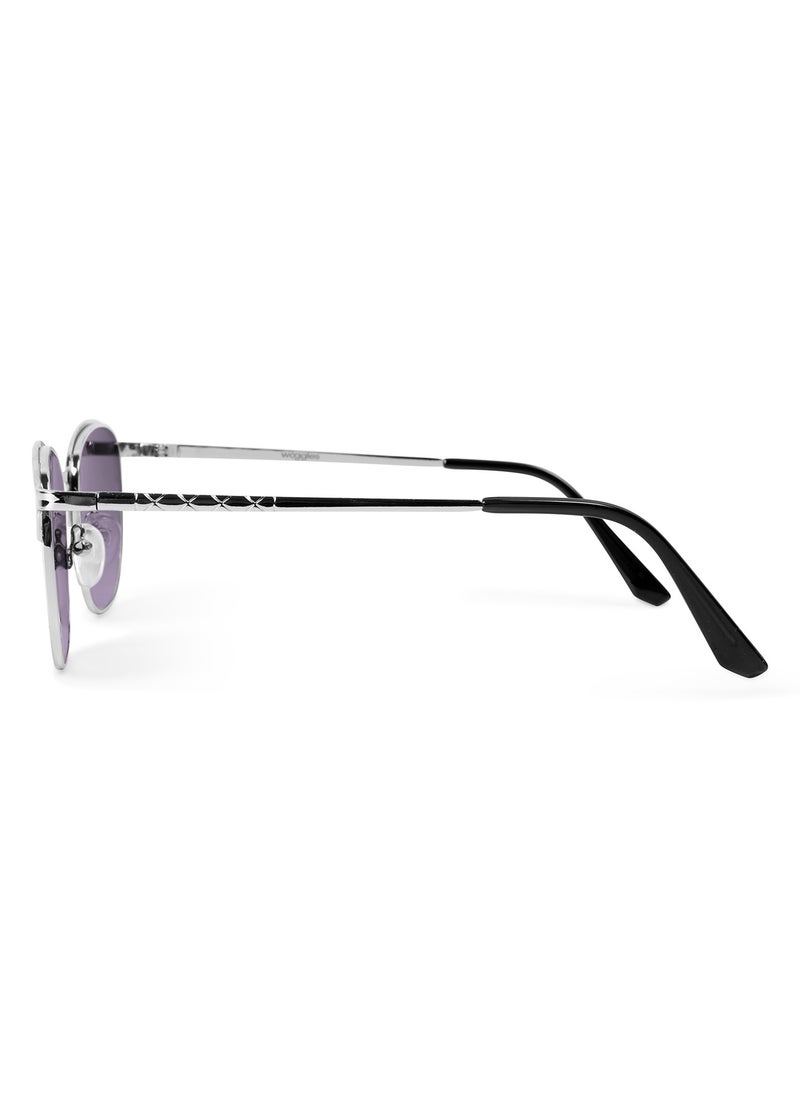 Woggles UV- Protected  Black Clubmaster Sunglasses  - Image 4