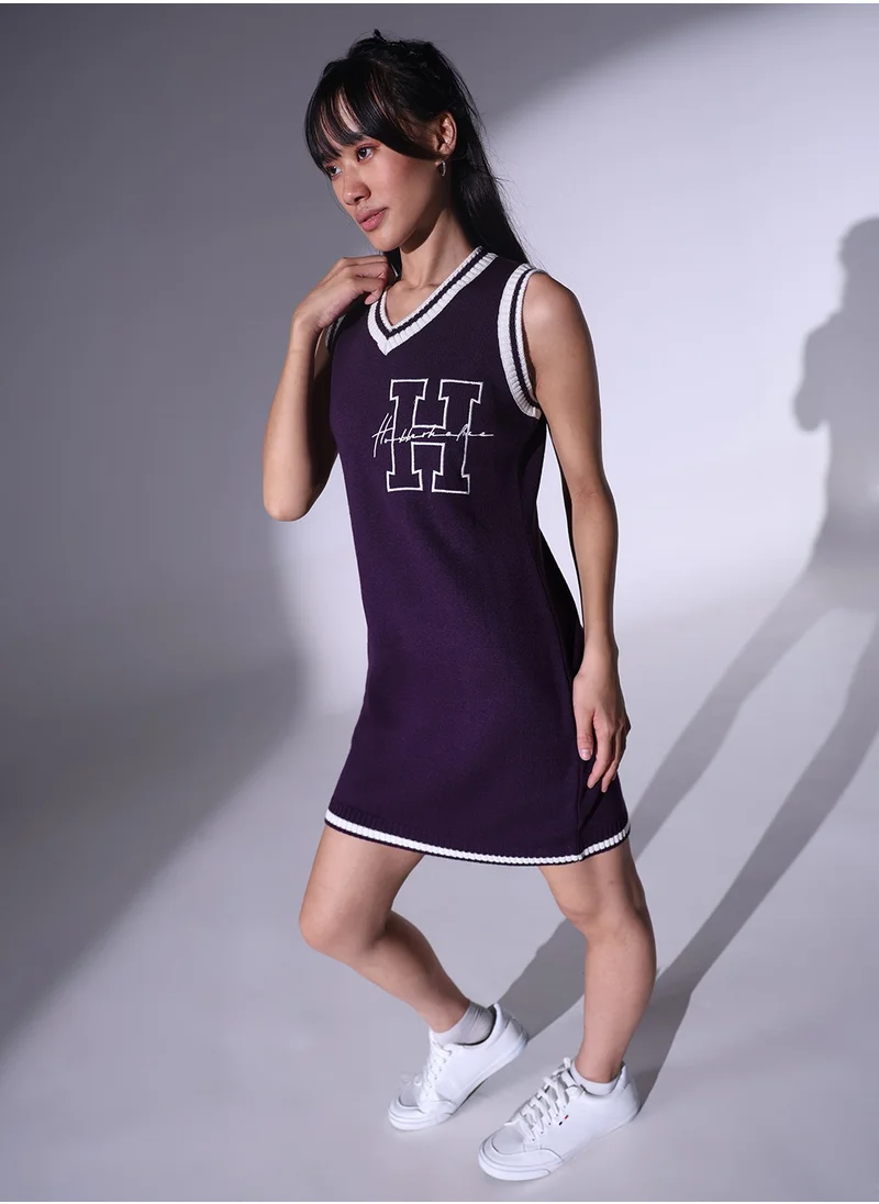 هوبرهولمي Purple Dresses For Women