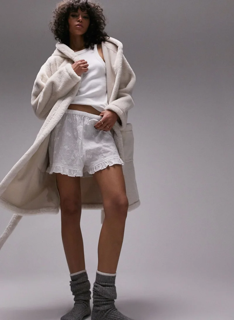 TOPSHOP Belted Pocket Detail Robe