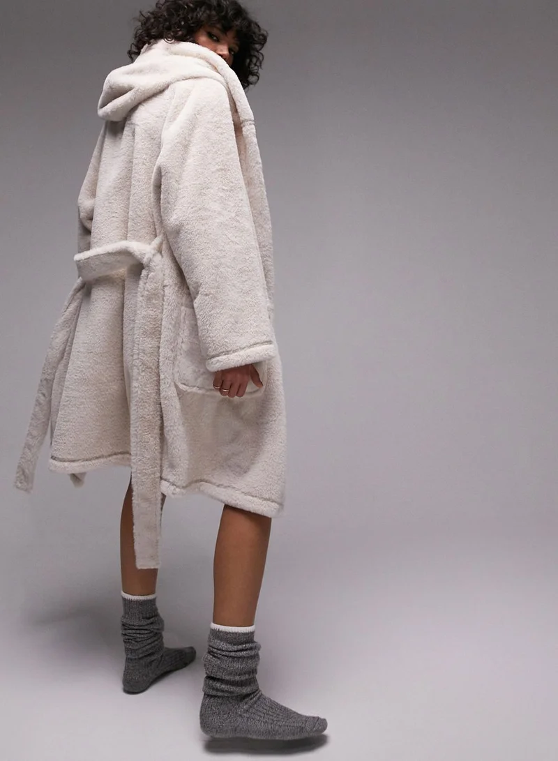TOPSHOP Belted Pocket Detail Robe