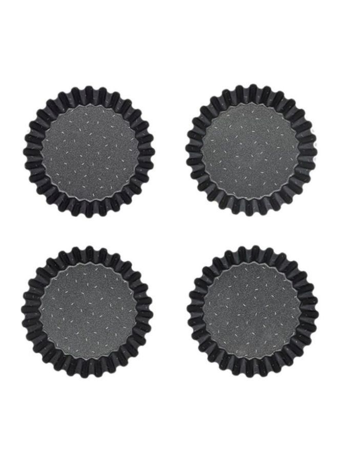 4-Piece Success Tartlet Set Brown 11centimeter