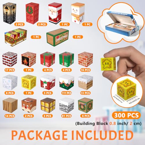 Vdealen 300 PCS Magnetic BlocksMagnetic Building Blocks Stacking Magnetic Cubes Toy for Kids STEM Montessori Sensory Toys for Boys and Girls Age 3 4 5 6 7 8 9 10 11 12 Christmas Birthday Gift - Image 5