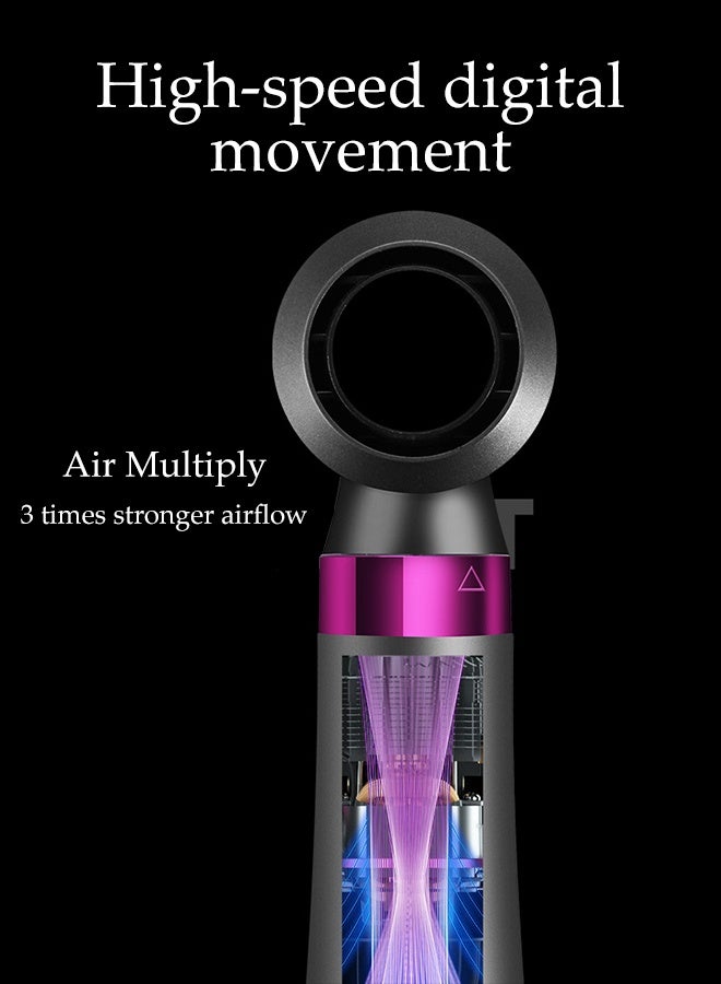 DUNISO 5 in 1 Multifunctional Hair Dryer Detachable Hot Air Comb Brush Hairstyler Negative Ion Salon Hot Air Styler and Styling Tool Set Magic Styler Automatic Air Curling Iron for Curl, Straighten, Volume, Blow Dry - Image 2