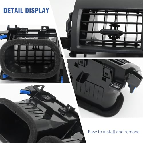 DUZFOREI Center Dash A/C Outlet Air Vent Panel Cover, Replacement for Toyota RAV4 2006 2007 2008 2009 2010 2011 2012, Replaces 55670-0R010-B0 55670-42060-B0 - Image 5