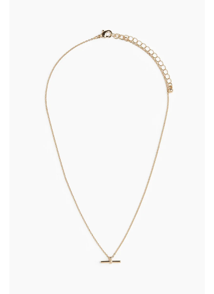 اتش اند ام T-Bar Necklace