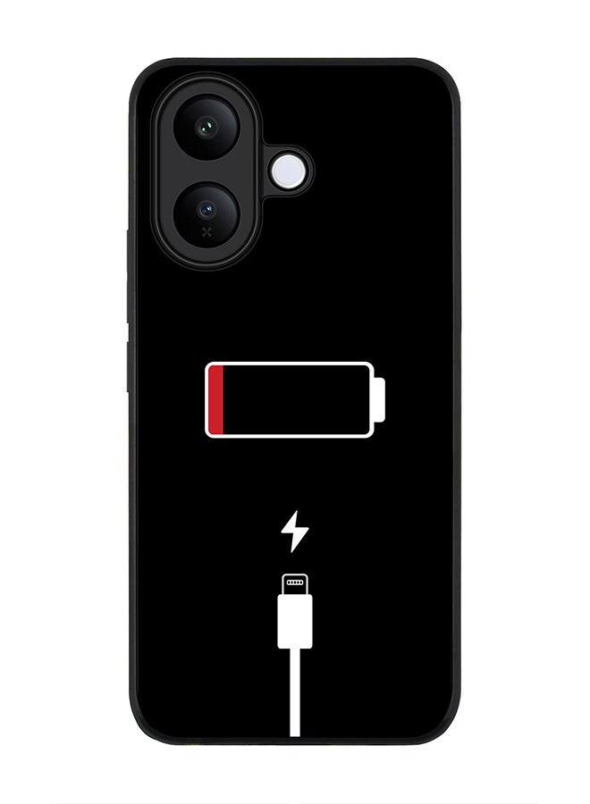 Stylizedd For vivo V60 Lite 5G / V60 Lite 4G Case,Slim fit Camera Protection, Shockproof Thin Phone cover  - Battery Empty - Image 1