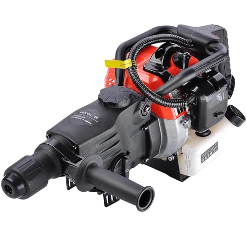 DEVALLEY Demolition Jack Hammer 33CC 2-Stroke Gas Powered Jack Hammer with Air Cooling System Hand Pull Start Gasoline Concrete Breaker Hammer for Hammering, Slotting,Drilling,Crushing - Image 1