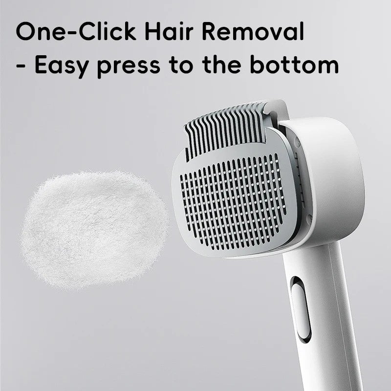 Y&D Hot Sale Pet Grooming Brush Set: Self Cleaning Slicker Brush & Pet Hair Remover Roller for All Size Cats & Dogs - Image 4